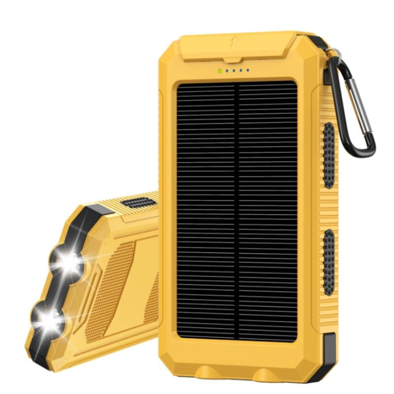 Portable Solar Power Bank – Durable Outdoor Charger for Travel & Camping